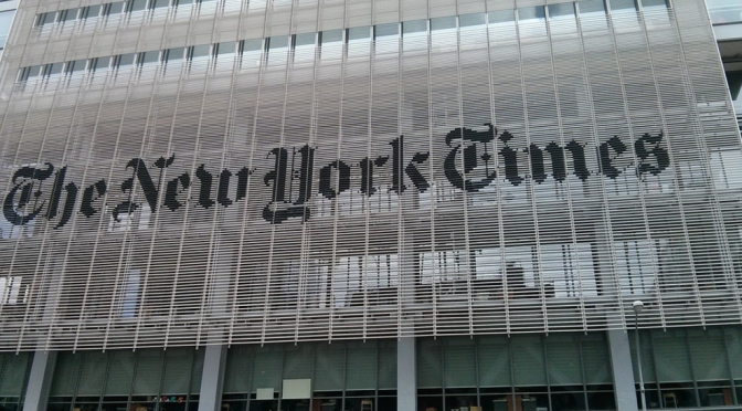 Velké lži mainstreamu: The New York Times tvrdí, že „great reset“ je jen  konspirace. V ten samý den, kdy jej WEF veřejně oznamuje